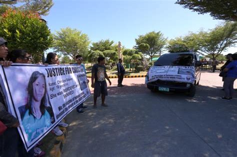 Christine Silawan buried as her suspected killer is .